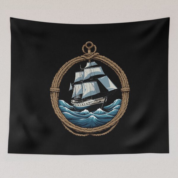 Item preview, Maritime Sailing Ship Adventure On The High Seas designed and sold by LuminOrb.