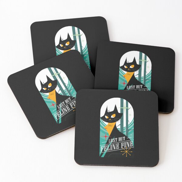 Item preview, Lost but Feline Fine designed and sold by Bad Box.