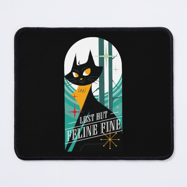Item preview, Lost but Feline Fine designed and sold by Bad Box.