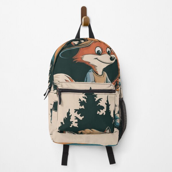 Item preview, CAMPFIRE FOX: CUTE FOX SITTING BY CAMPFIRE designed and sold by Obinne.