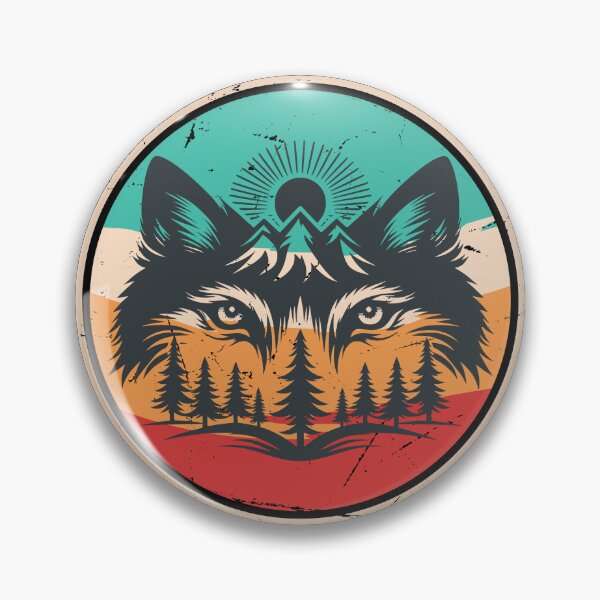 Item preview, WOLF EVIL.RETRO WOLVES. designed and sold by JAGA-ALIME.