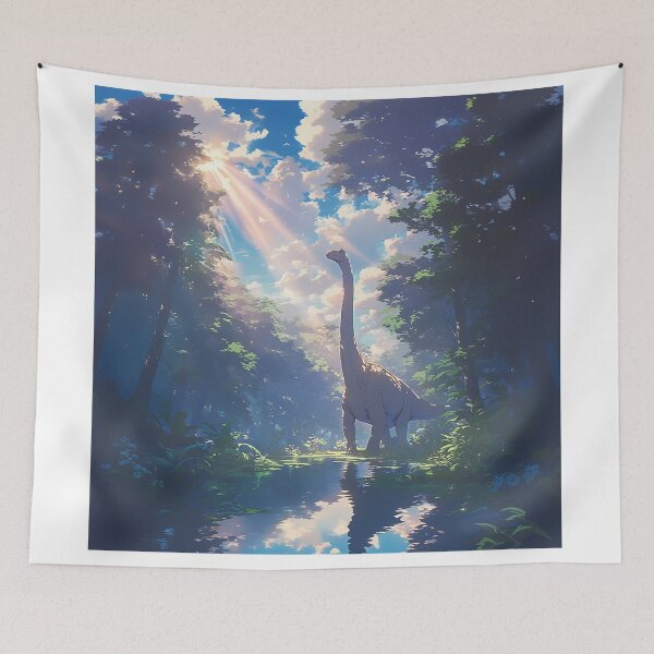 Item preview, Gentle Brachiosaurus in Nature designed and sold by Christian Weiss.