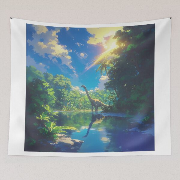 Item preview, Gentle Brachiosaurus in the Wild designed and sold by Christian Weiss.