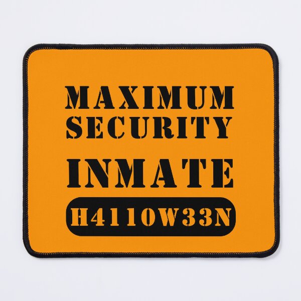 Item preview, Maximum security inmate Halloween number prisoner designed and sold by Lady-Frost.