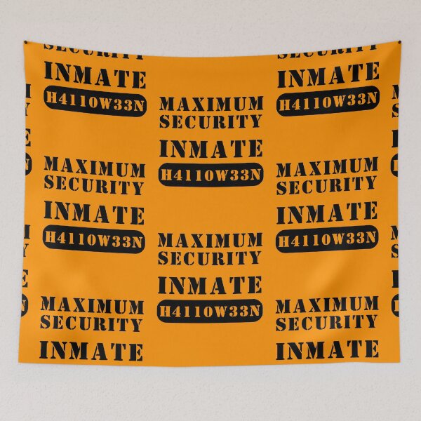Item preview, Maximum security inmate Halloween number prisoner designed and sold by Lady-Frost.