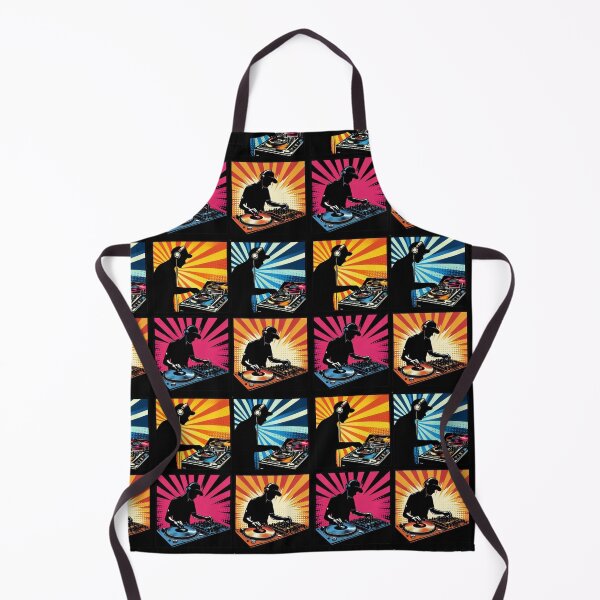 Item preview, DJ Pop Art Style Mixing designed and sold by MoonMonkeyNbear.