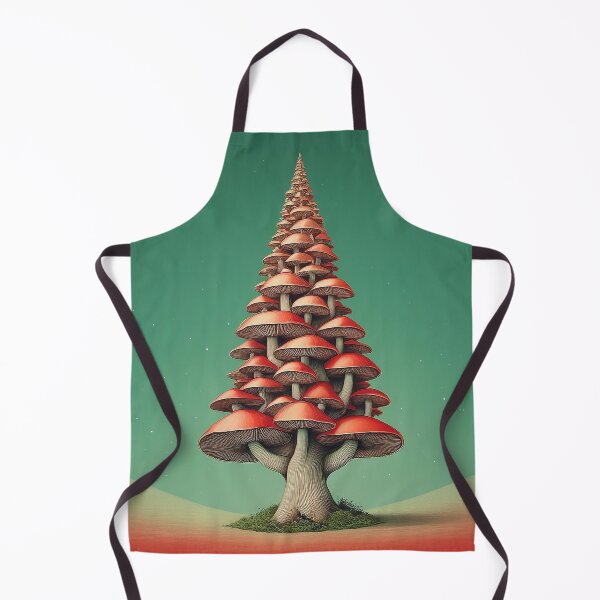 Item preview, Christmas Mushrooms Tree | Cozy Holiday Collection designed and sold by monkeybusiness.pt.