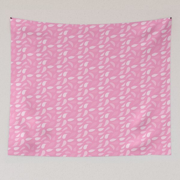 Item preview, Pink shades paisley tear drop seamless pattern print designed and sold by SpinklyCreations.
