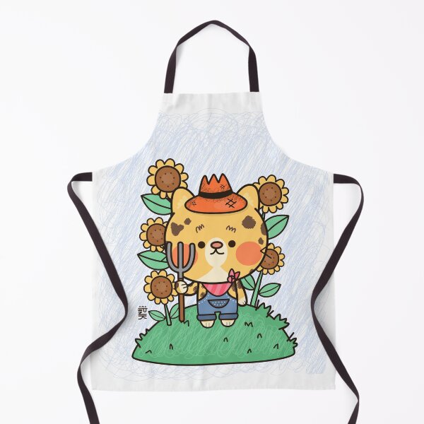 Item preview, A jaguar in a sunflower field designed and sold by danielapink.