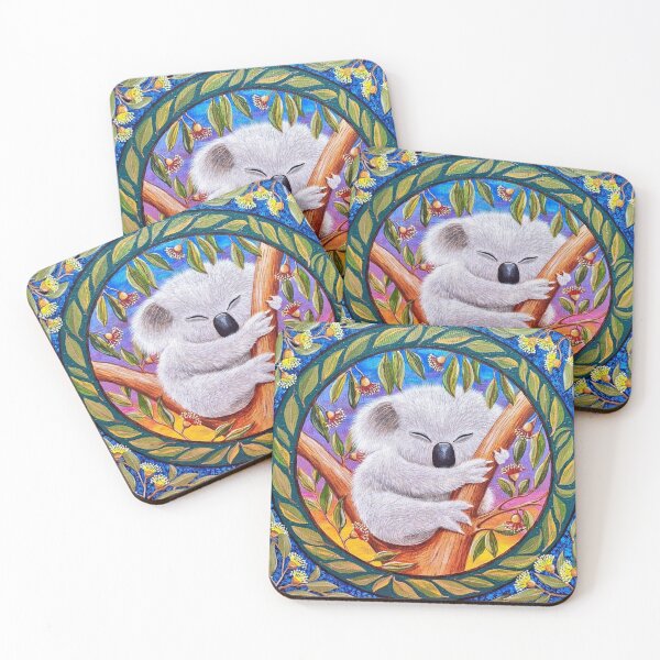 Item preview, Koala and gum blossoms designed and sold by Soozie Wray.