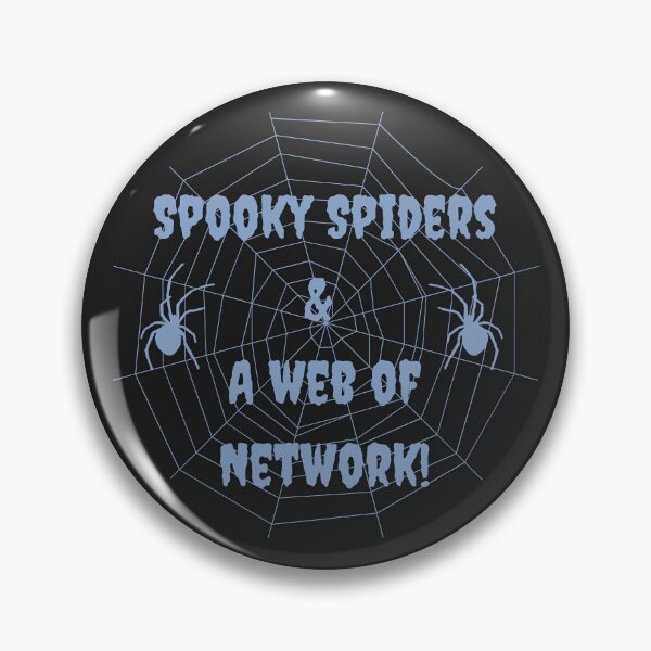Item preview, Spooky Spiders &  A Web of Network! designed and sold by POSITIVE4EVA.