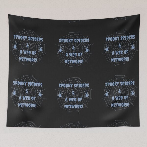 Item preview, Spooky Spiders &  A Web of Network! designed and sold by POSITIVE4EVA.