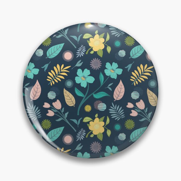 Artikelvorschau, Florales sich wiederholendes Muster entworfen und verkauft von HappyCanva.