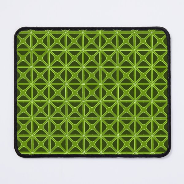 Item preview, Mashrabiya-Style Geometric Pattern Cut Out Mid-Green designed and sold by taiche.