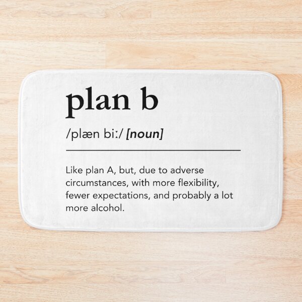 Item preview, Definition of Plan B, Funny Engineering, Engineer designed and sold by lagunaklein.