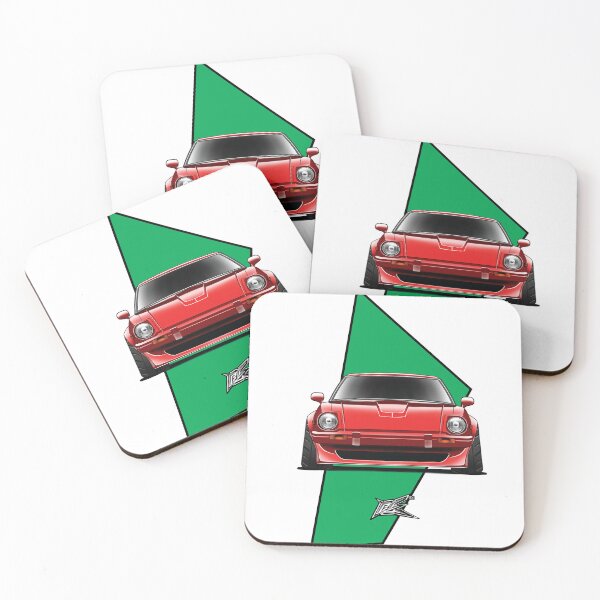 Item preview, datsun fairladyz 280zx s130 red  designed and sold by NaquashM.