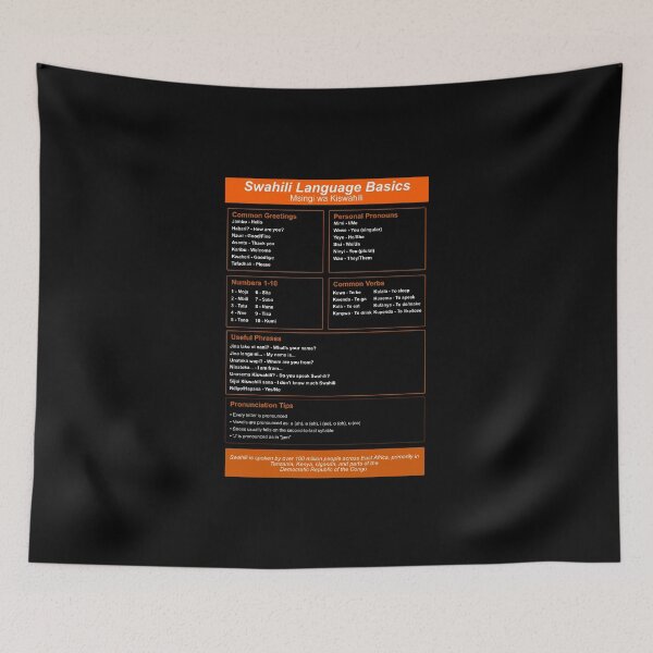Item preview, Conceptos básicos del suajili - Swahili Linguist designed and sold by HiddenVerb.