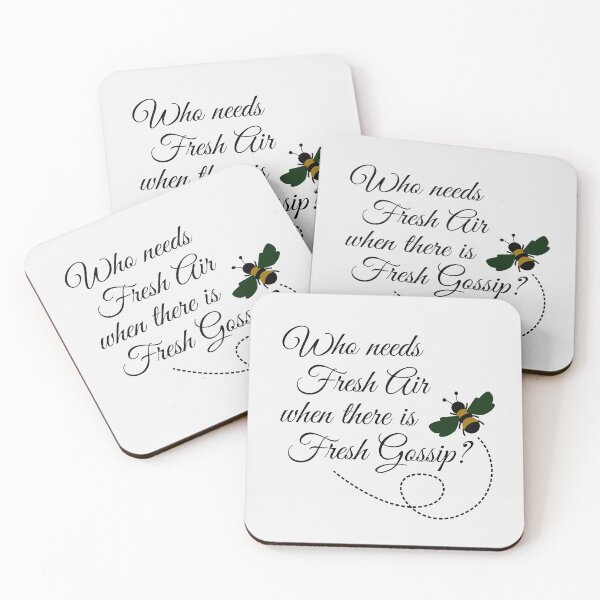 Item preview, Bridgerton - Fresh Gossip - Green designed and sold by SquareKeyStudio.