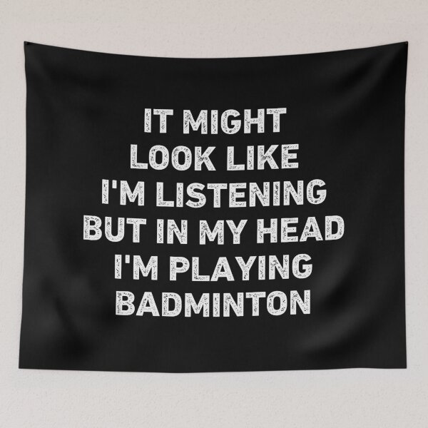 Item preview, Badminton Player Funny designed and sold by WhistleCloset.