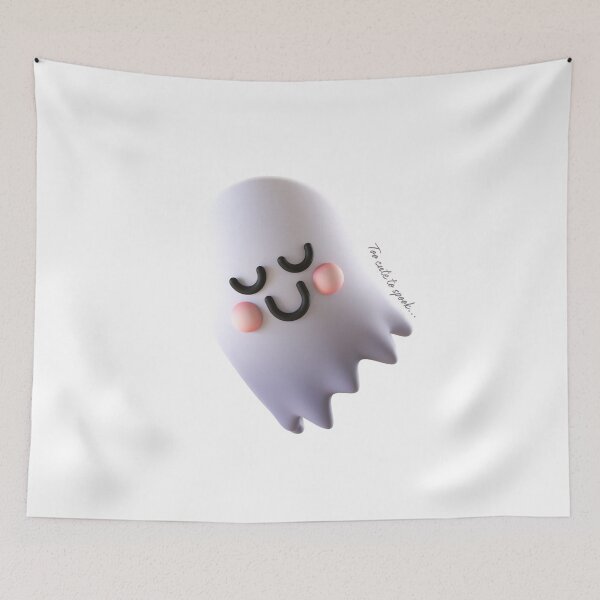 Item preview, Ghost Minimalist - Sweet ghost designed and sold by vitrar.