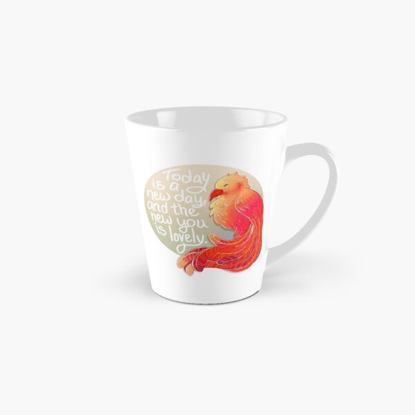 Item preview, "Today is a New Day, and the New You is Lovely" Phoenix designed and sold by thelatestkate.