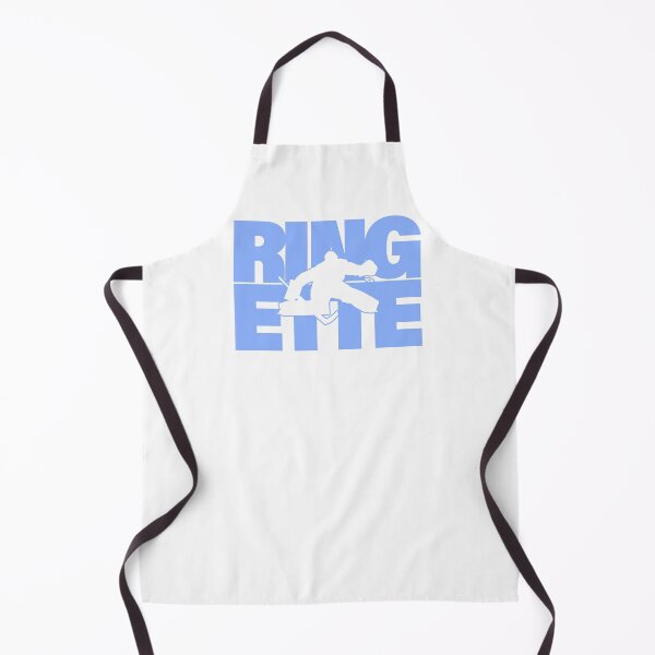 Item preview, Ringette goalie light blue silhuette designed and sold by EmeraldeaArt.