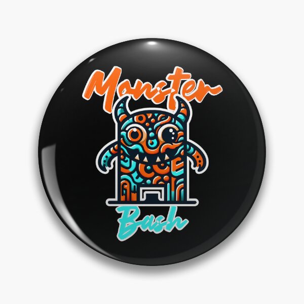 Item preview, Halloween Monster Bash Party Design designed and sold by DineshArtShop.