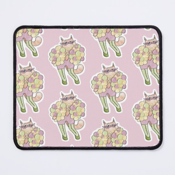Item preview, Cute Ginger Cat Wearing Campy Fashion designed and sold by Julia Sol.