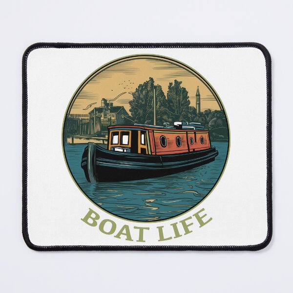 Item preview, Boat Life designed and sold by Angry Swan Designs.
