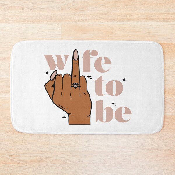 Item preview, Wife to be Wedding Ring Finger - Funny Engagement Ring designed and sold by dottiedigitals.