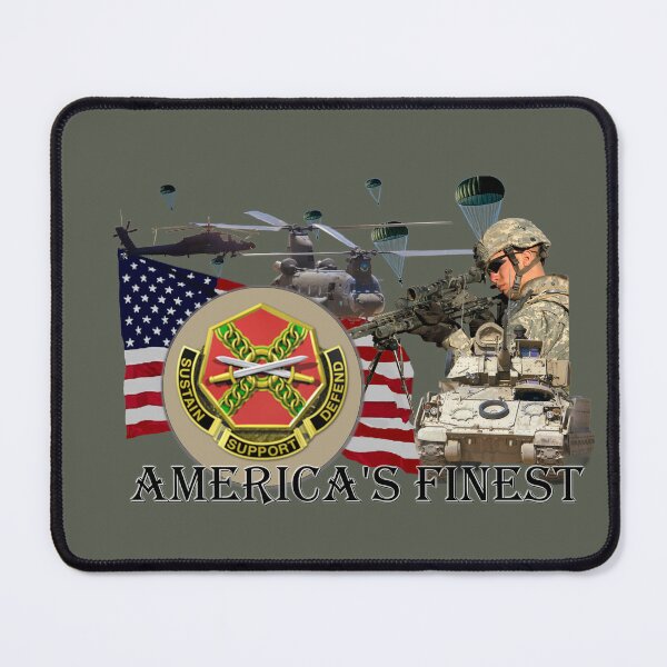 Item preview, US ARMY battalions divisions regiments installions base hq collection FIND YOURS designed and sold by THE AMERICAN TEEVANGELIST.