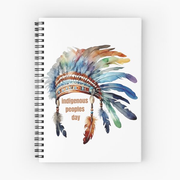 Item preview,  Indian  Headdress Watercolor,   Native Indigenous , American Indian Heritage Day designed and sold by KolorellaS.