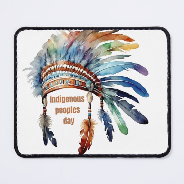 Item preview, Indian Headdress Watercolor, Native Indigenous , American Indian Heritage Day designed and sold by KolorellaS.