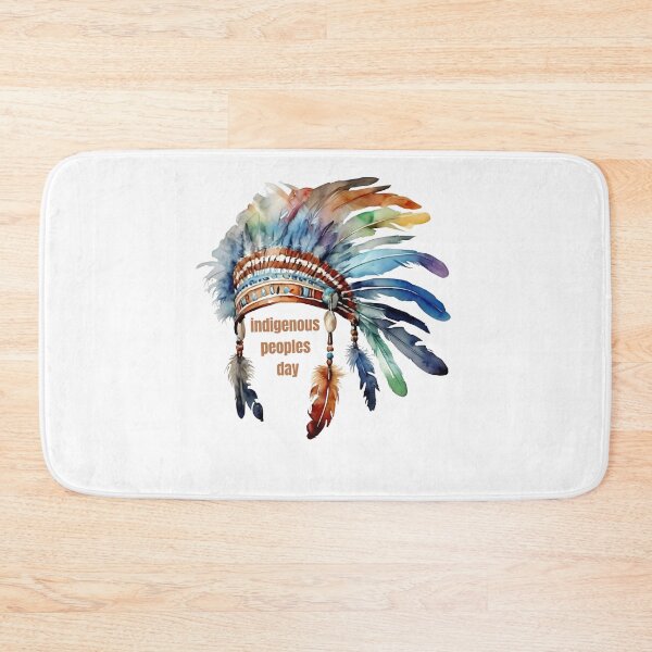 Item preview,  Indian  Headdress Watercolor,   Native Indigenous , American Indian Heritage Day designed and sold by KolorellaS.