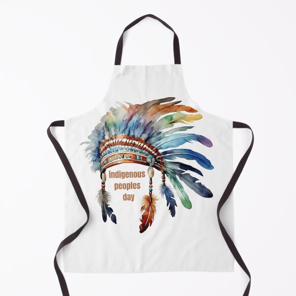 Item preview, Indian Headdress Watercolor, Native Indigenous , American Indian Heritage Day designed and sold by KolorellaS.