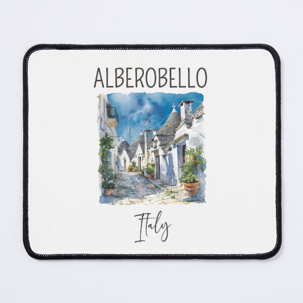 Item preview, A Watercolor Design of Alberobello - Italy designed and sold by Sketch-Shack.