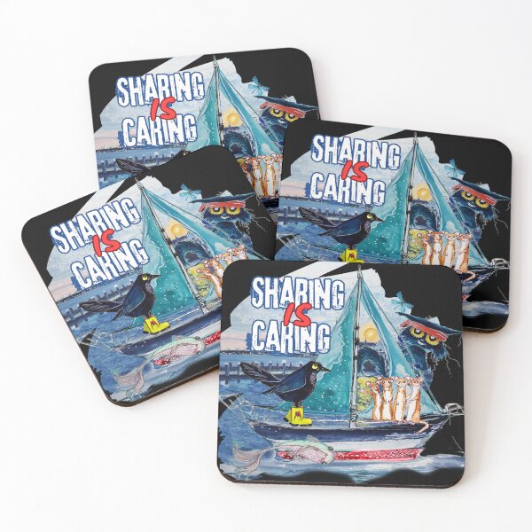 Item preview, Ninja Cat - Sharing IS Caring designed and sold by Christi  Neff.