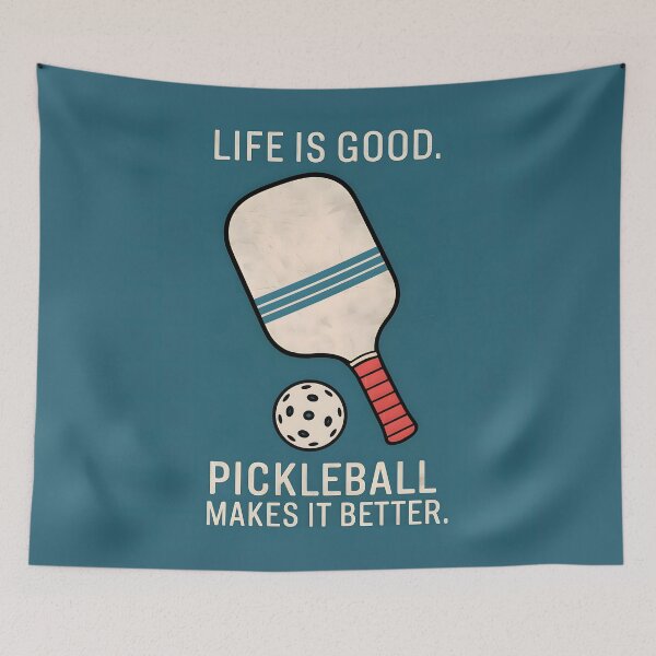 Item preview, Life Is Good Pickleball Makes It Better designed and sold by HowToCanadian.