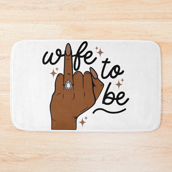 Item preview, Wife To Be Wedding Ring Finger - Funny Engagement Ring designed and sold by dottiedigitals.