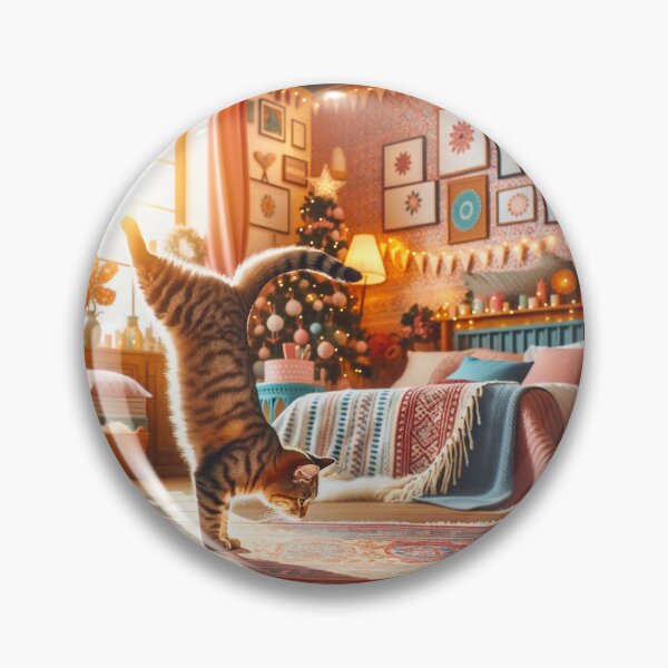 Item preview, Cat Doing Yoga designed and sold by M-Y-A-R-T-.