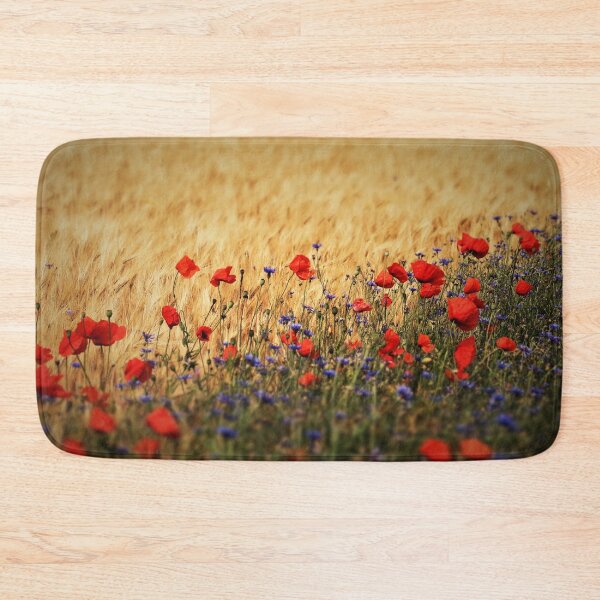 Item preview, Peaceful Poppies, Cornflowers and Wheat designed and sold by KaSaPo.