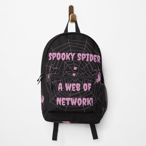Item preview, Spooky Spiders & A Web of Network(Pink) designed and sold by POSITIVE4EVA.