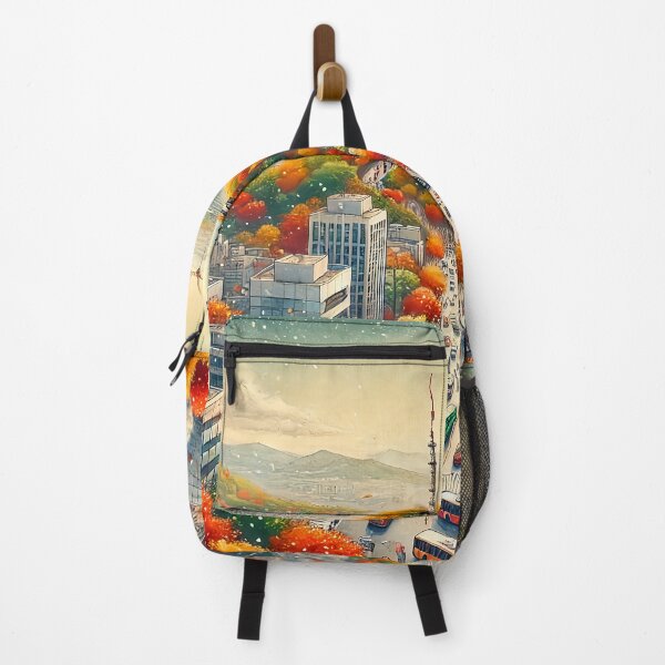 Item preview, Seoul N Tower Autumn designed and sold by unrealartwork.