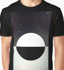 The Black And White Sunrise Graphic T-Shirt