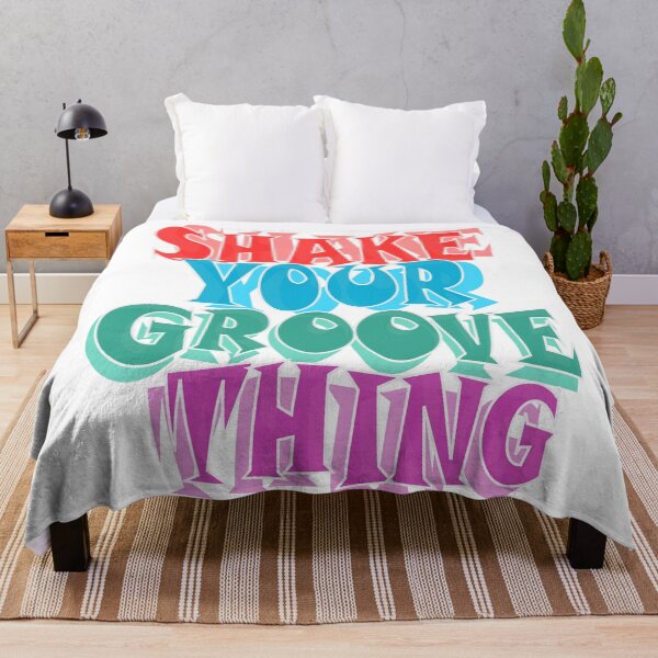 Artikelvorschau, Retro Funky Shake Dein Groove Ding entworfen und verkauft von Colorfulman.