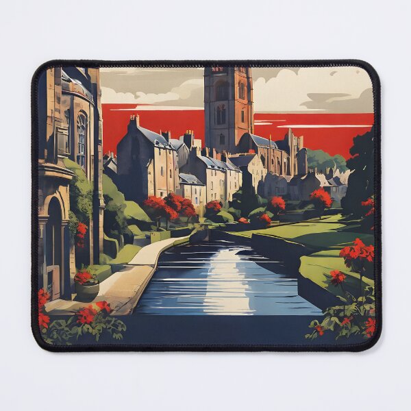 Item preview, Dunfermline United Kingdom Vintage Travel Tourism designed and sold by TravelersGems.