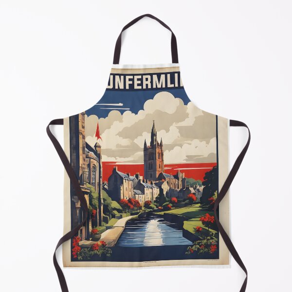 Item preview, Dunfermline United Kingdom Vintage Travel Tourism designed and sold by TravelersGems.
