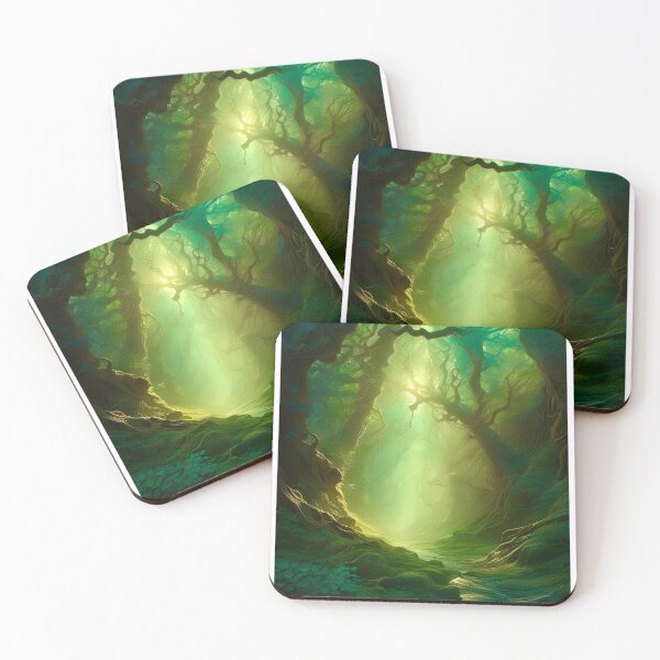 Item preview, Feywild Forest 2 - Dark Fantasy Art concept designed and sold by Delerat7.