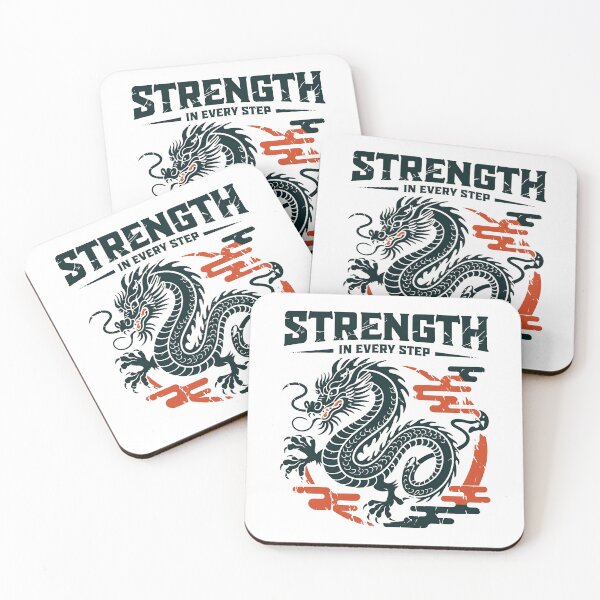Item preview, Strength In Every Step Dragon JP Design designed and sold by GesparHouse.