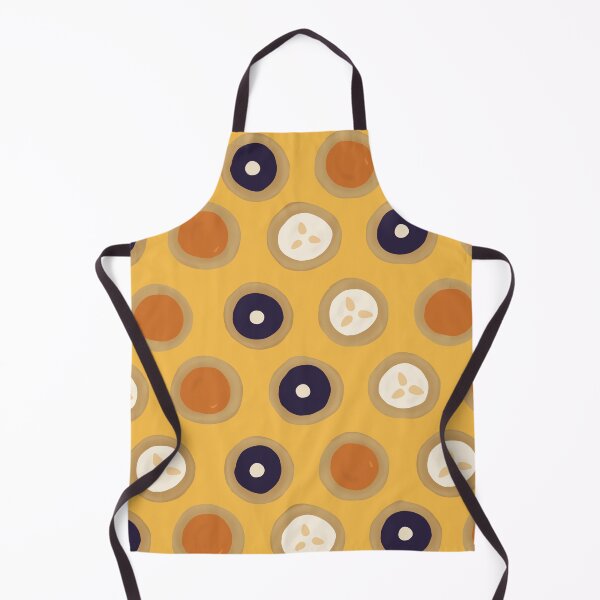 Item preview, Koláčky Pastry Sweets Pattern Colorful and Yummy, Apricot designed and sold by Cucurbitavanda.